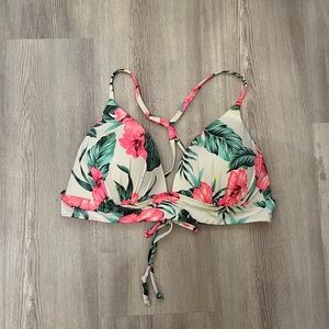 Ardene floral XL bikini top